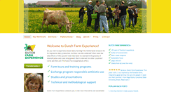Desktop Screenshot of dutchfarmexperience.com